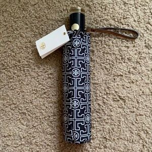 Tory Burch Navy Umbrella